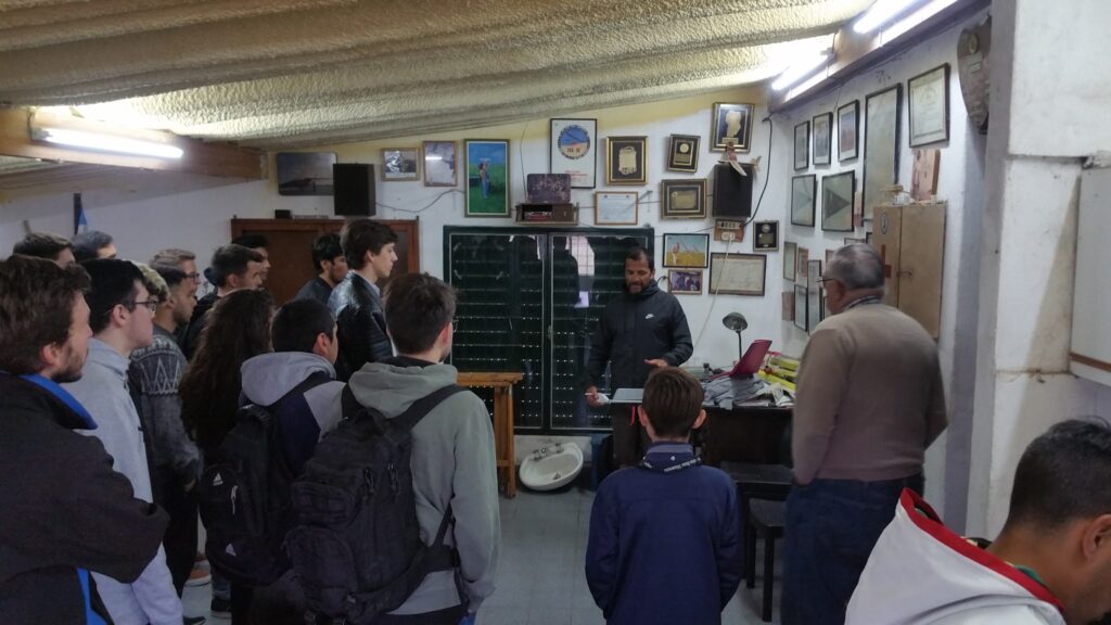 Charla técnica en las instalaciones del club